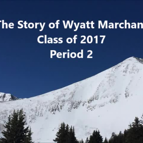 Wyatt Marchant - Music Video