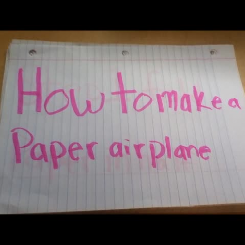 How to Make an Airplane