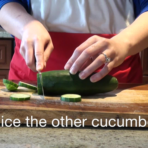 Healthy Snack #3: Cucumber Yogurt Dip