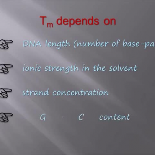 What is Tm ? Watch and get better grade in exam.