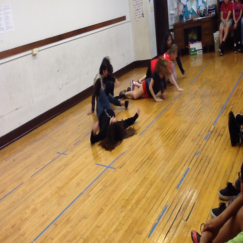6th grade, IAMS, dance class