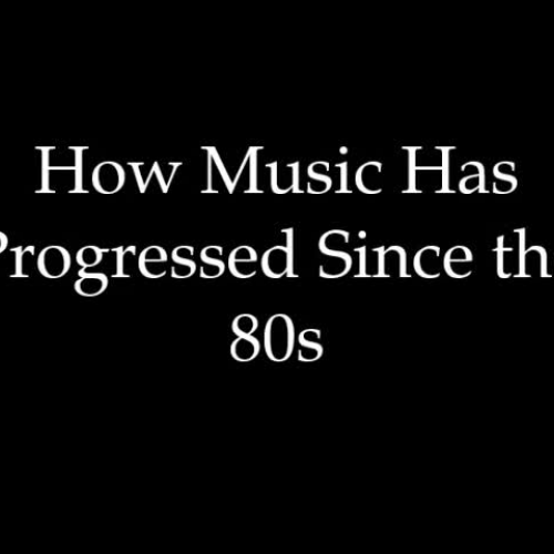 Music: 1980s to Present