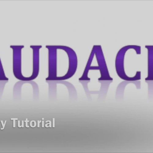 Audacity Tutorial