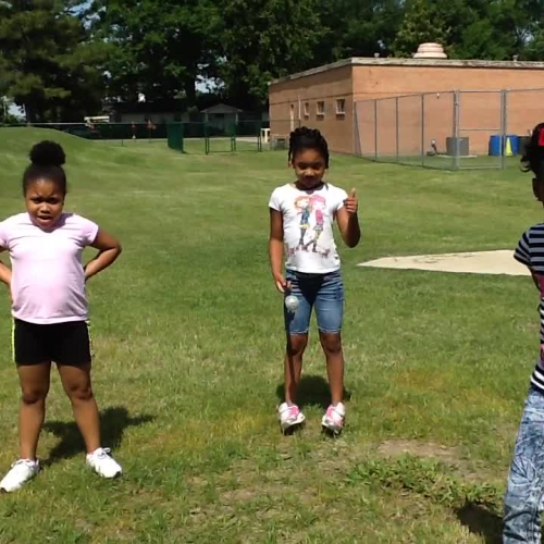 Cartwheel and Splits Demonstration