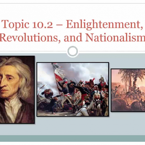 Global History 10.2.a - Scientific Revolution