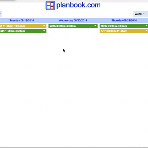 4. Planbook.com - Creating, Editing, and Copying your Lessons