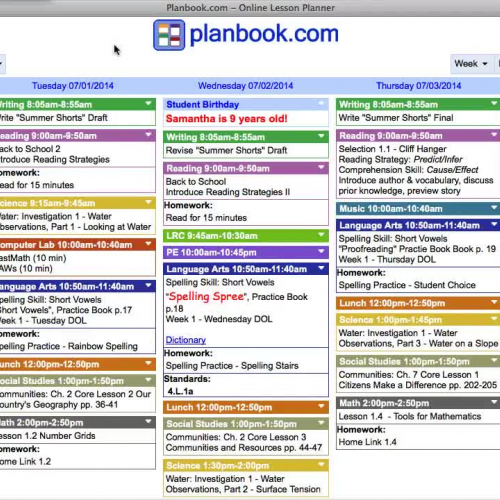 8. Planbook.com - Printing your Plans