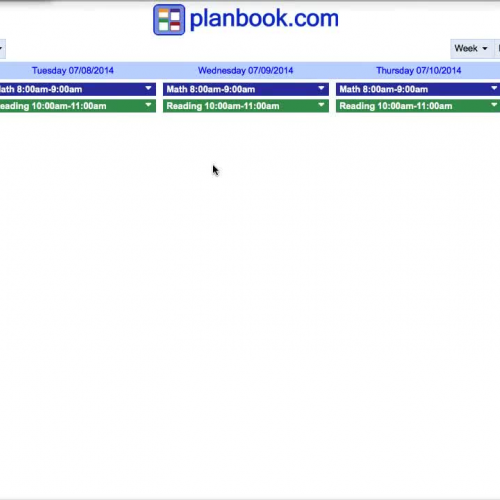 11. Planbook.com - Importing events and school calendars