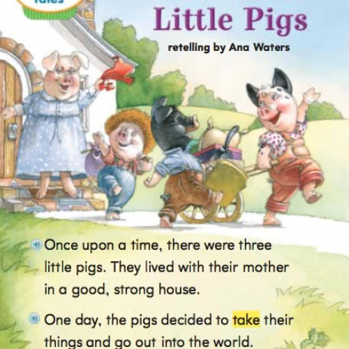 Lesson 29 The Three Little Pigs