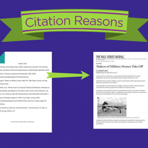 Why You Need to Cite Sources (Old version)