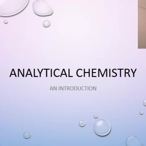 1. Analytical Chemistry