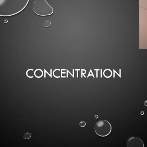 3. Concentration