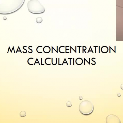 2. Mass Calculations