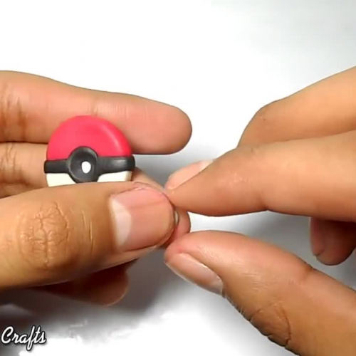 Pokemon GO logo Polymer Clay Tutorial -  Porcelana Fria