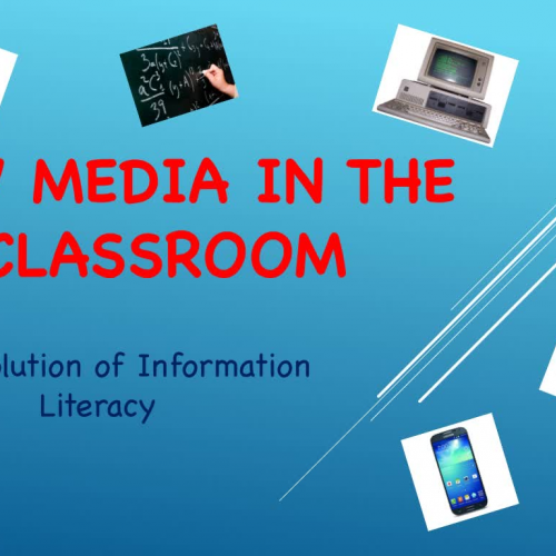New Media:  The Evolution of Information Literacy
