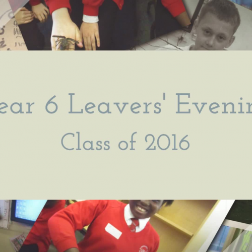 Year 6 Leavers 2016