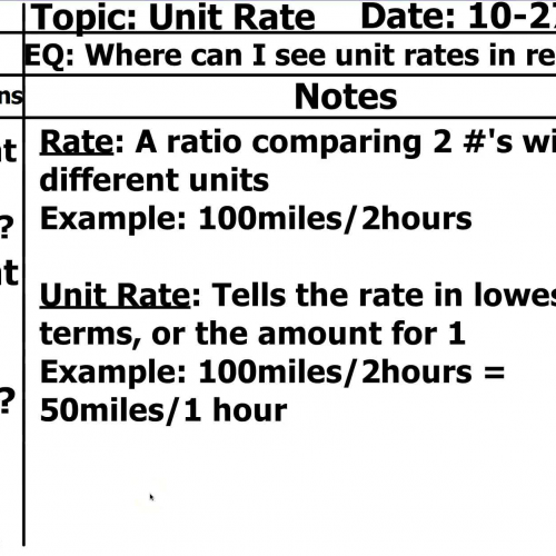 Sample Video for Instruction