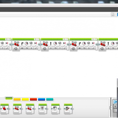 Using the loop command Lego Mindstorms