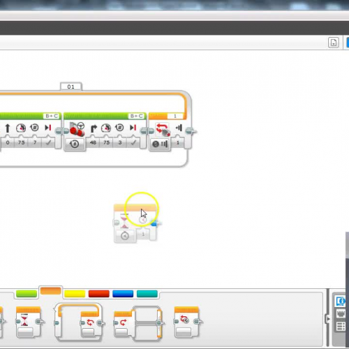 Using the sensors Lego mindstorms
