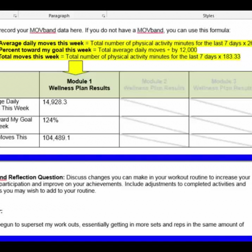 Wellness Plans - No MovBand?