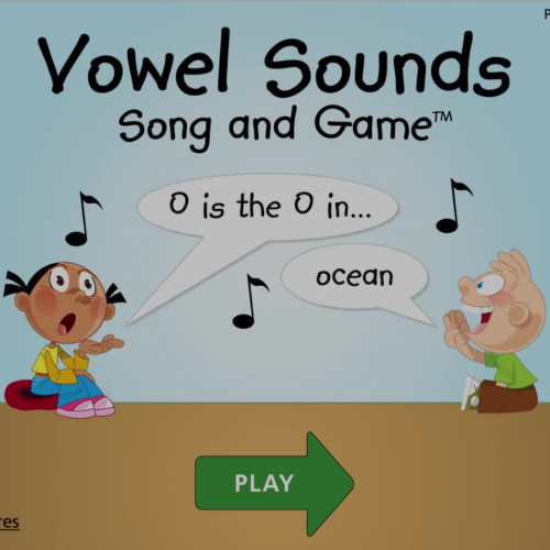 Vowel Sounds Song and Game™ - App Features