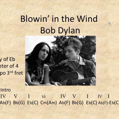 Blowin' in the Wind (vocals)