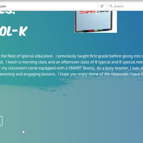 Smartboard Resources Preschool-K