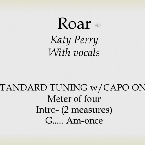 Roar (vocals)