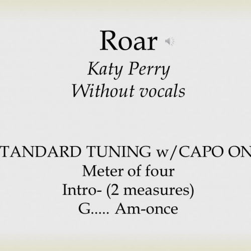 Roar (no vocals)