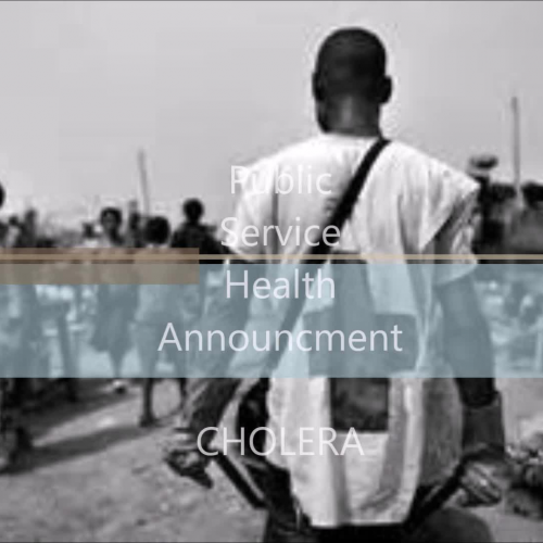 Cholera Public Service Announcement (For an assignment, not real)