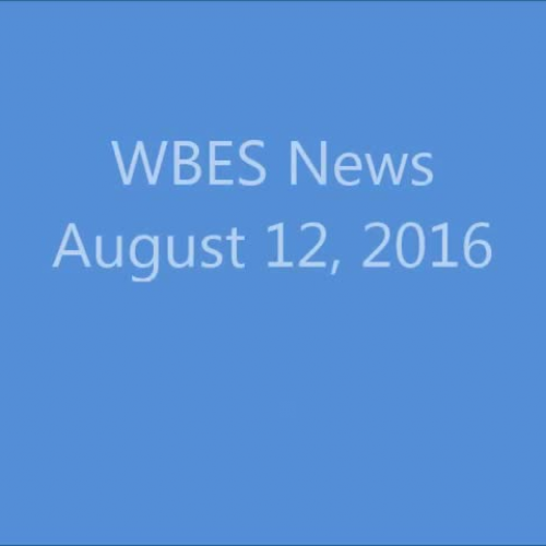 WBES News Aug 12, 2016