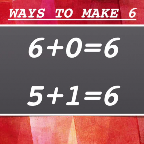 Ways to make numbers