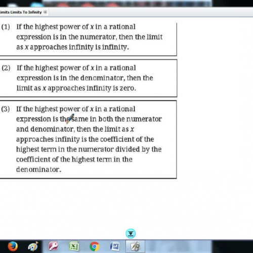 03-02-Limits Limits To Infinity