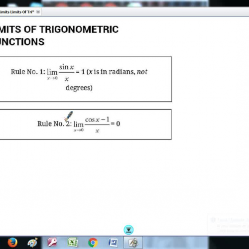 03-03-Limits Of Trig Functions