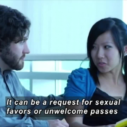 Sexual Harassment at School  (Student Video) (Accessible Preview)