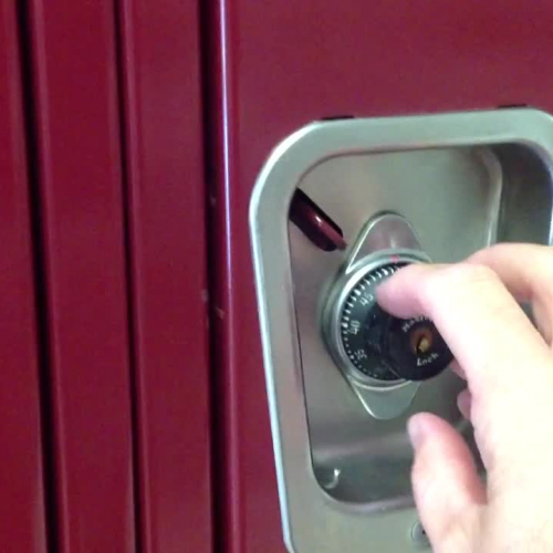 How to open my locker