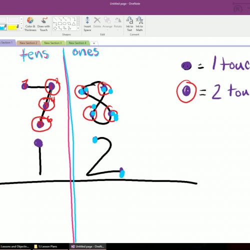 Adding with Touch Points