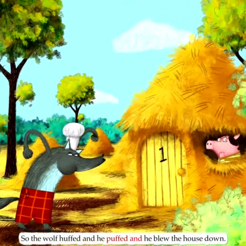 The Three Little Pigs - A 3D Fairy Tale by Nosy Crow - Best Apps for Kids