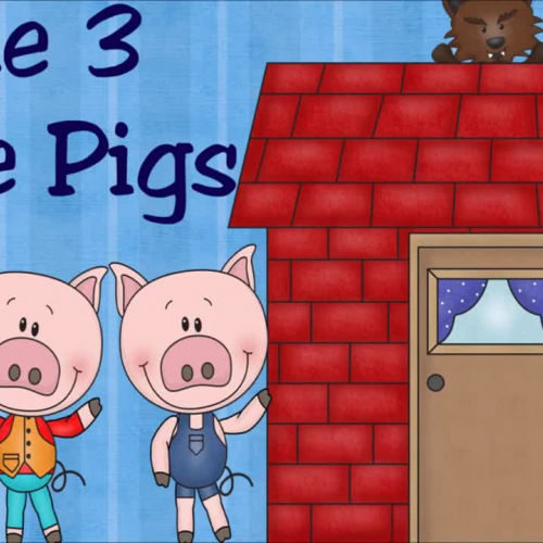 The Three Little Pigs and the Big Bad Wolf - Fairy Tale for Children