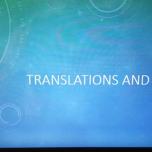 Translations and Angles Part 1