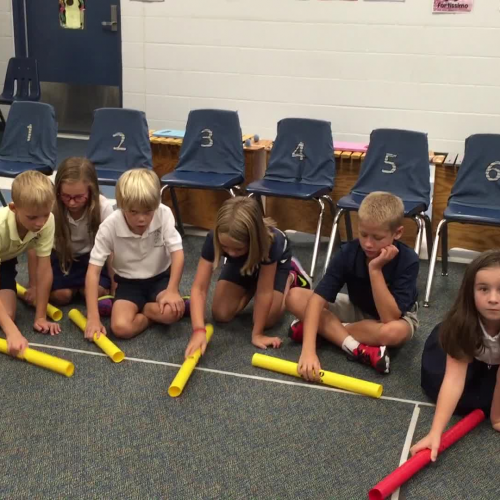 16-17 Ms. Van Deursen's 2nd grade class "Pokemon Ostinato" Boomwhacker by Miss T.
