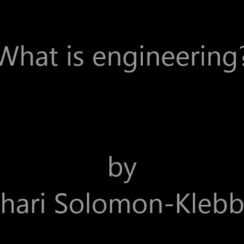 What is engineering?