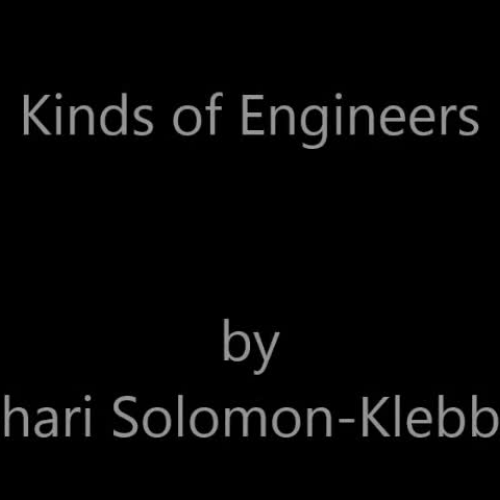 Kinds of Engineers