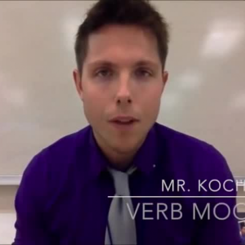Verb Mood Examples and Explanation - Video
