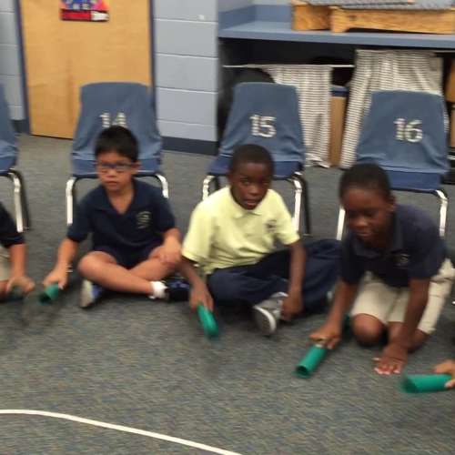 16-17 Ms. Lewis' 2nd grade class "Pokemon Ostinato" boomwhacker by Miss S