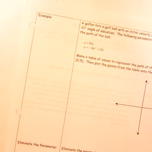 Parametric Equations