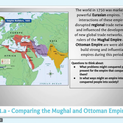 10.1.a - Comparing the Ottoman and Mughal Empires
