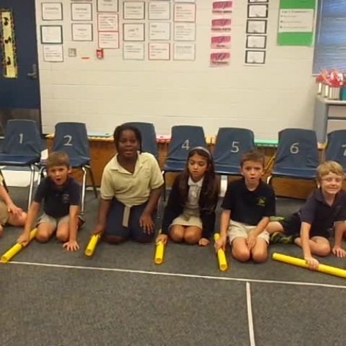 16-17 Ms. Bates' 2nd grade class "Pokemon Ostinato" boomwhacker by Miss S.