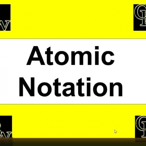 Atomic Notation