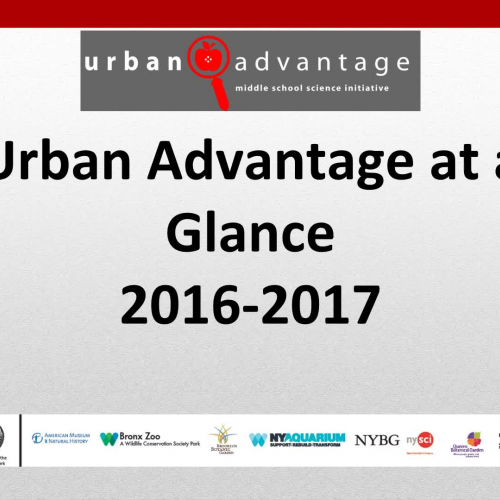 Urban Advantage Program Overview